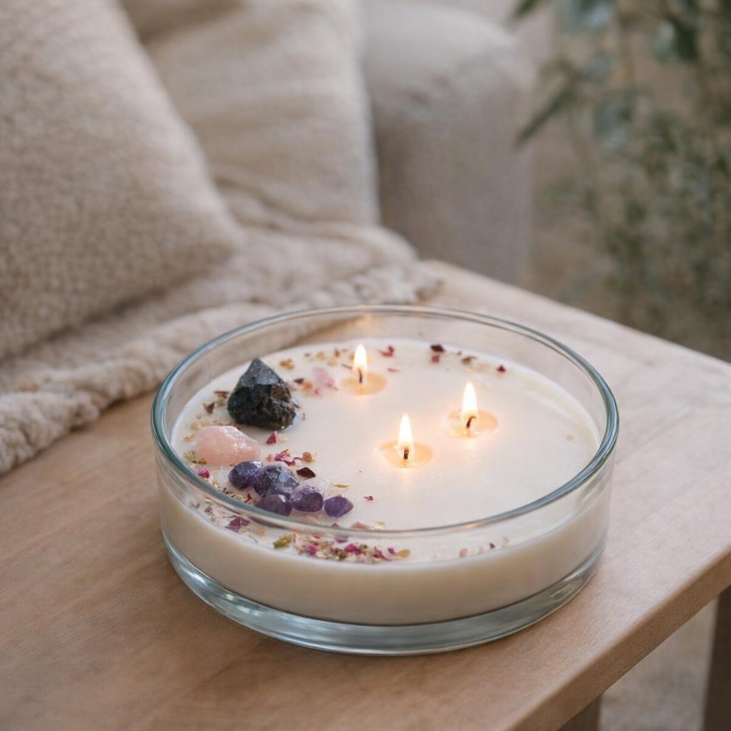 Kit diy bougie lithotherapie xxl Kit diy bougie lithotherapie xxl