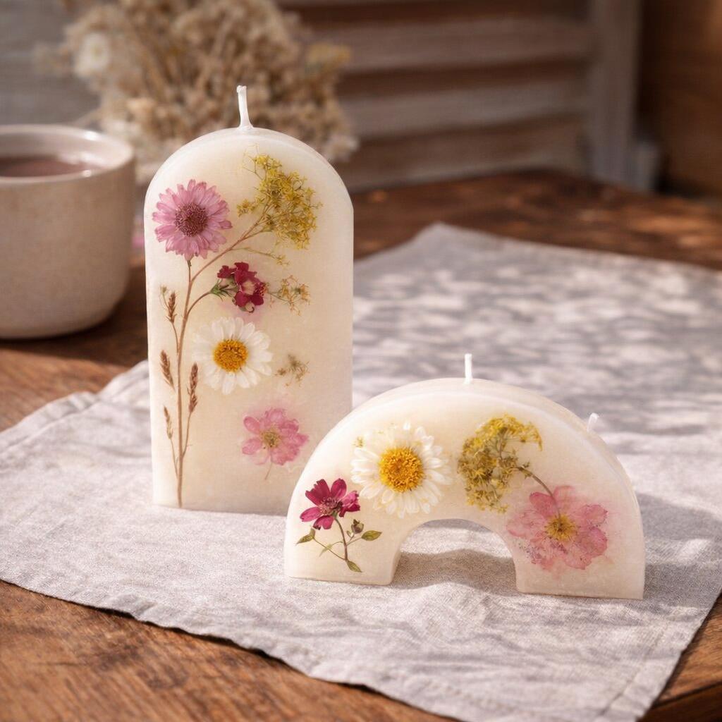 Kit bougie DIY - Prairie Fleurie Kit bougie DIY - Prairie Fleurie