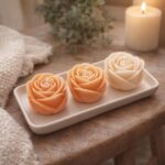 KIT TRIO BOUGIES FLEURS DIY