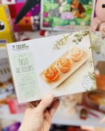 KIT TRIO BOUGIES FLEURS DIY