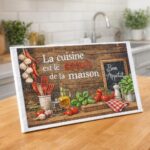Broderie Diamant - Affiche cuisine