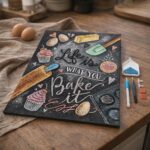 Broderie Diamant - Affiche cuisine