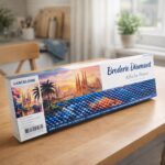 Broderie Diamant - Affiche Poster Barcelone