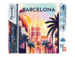 Broderie Diamant - Affiche Poster Barcelone