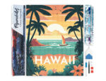 Broderie Diamant - Affiche Poster Hawaii