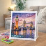 Broderie Diamant - Affiche Poster Londres 2