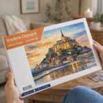 Broderie Diamant - Affiche Poster Mont Saint-Michel