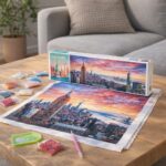 Broderie Diamant - Affiche Poster New York