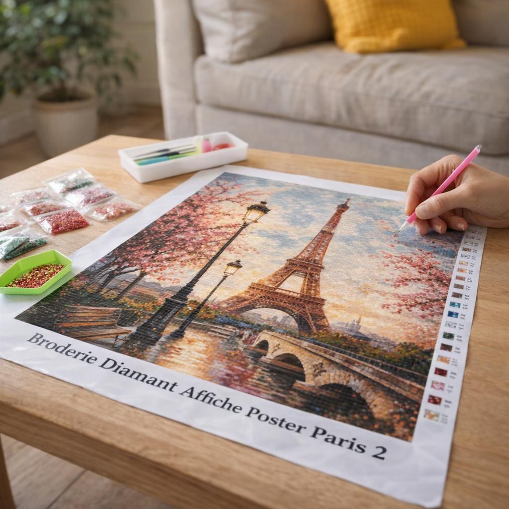 Affiche Paris diamant