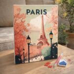 Broderie Diamant - Affiche Poster Paris 2