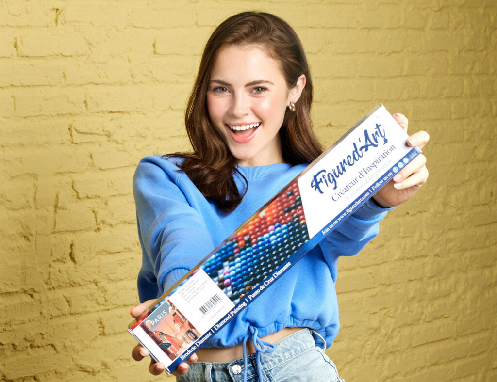 Broderie Diamant - Affiche Poster Paris