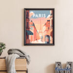 Broderie Diamant - Affiche Poster Paris