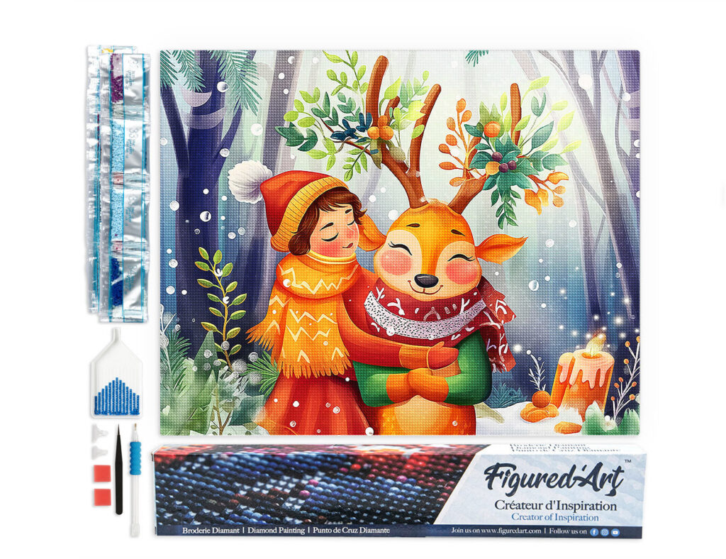 Broderie Diamant - Amis de la Forêt de Noël