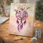 Broderie Diamant - Attrapeur de rêves