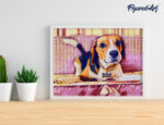 Broderie Diamant - Beagle Mignon