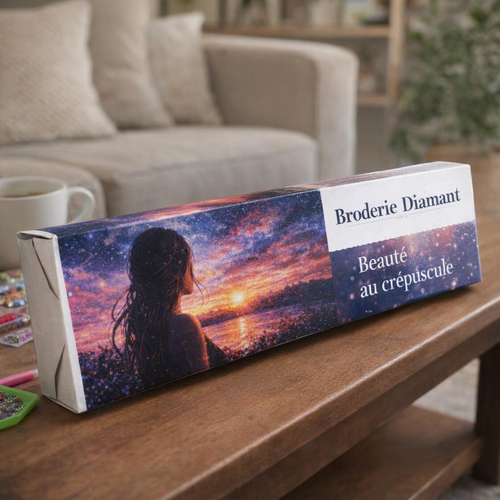 Broderie Diamant - Beauté au crépuscule