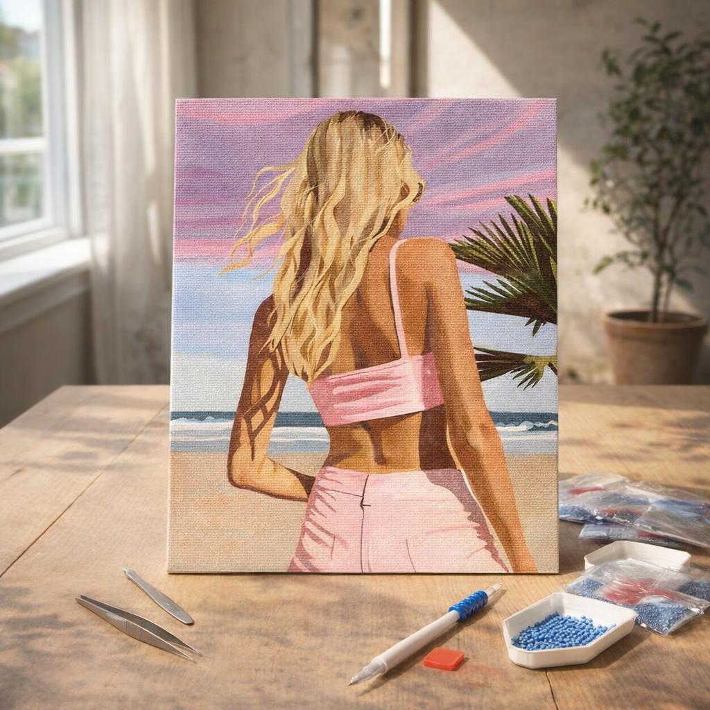 Mini Série Diamond Painting - Fleurs 2