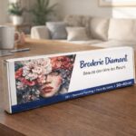 Broderie Diamant - Beauté derrière les fleurs