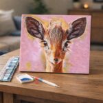 Broderie Diamant - Biche mignonne