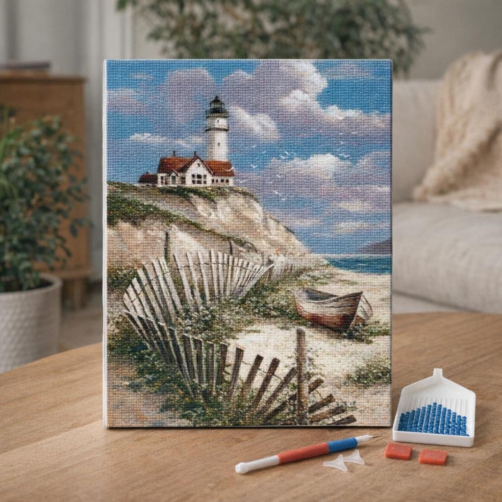 Broderie Diamant - Bord de Mer