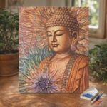 Broderie Diamant - Bouddha
