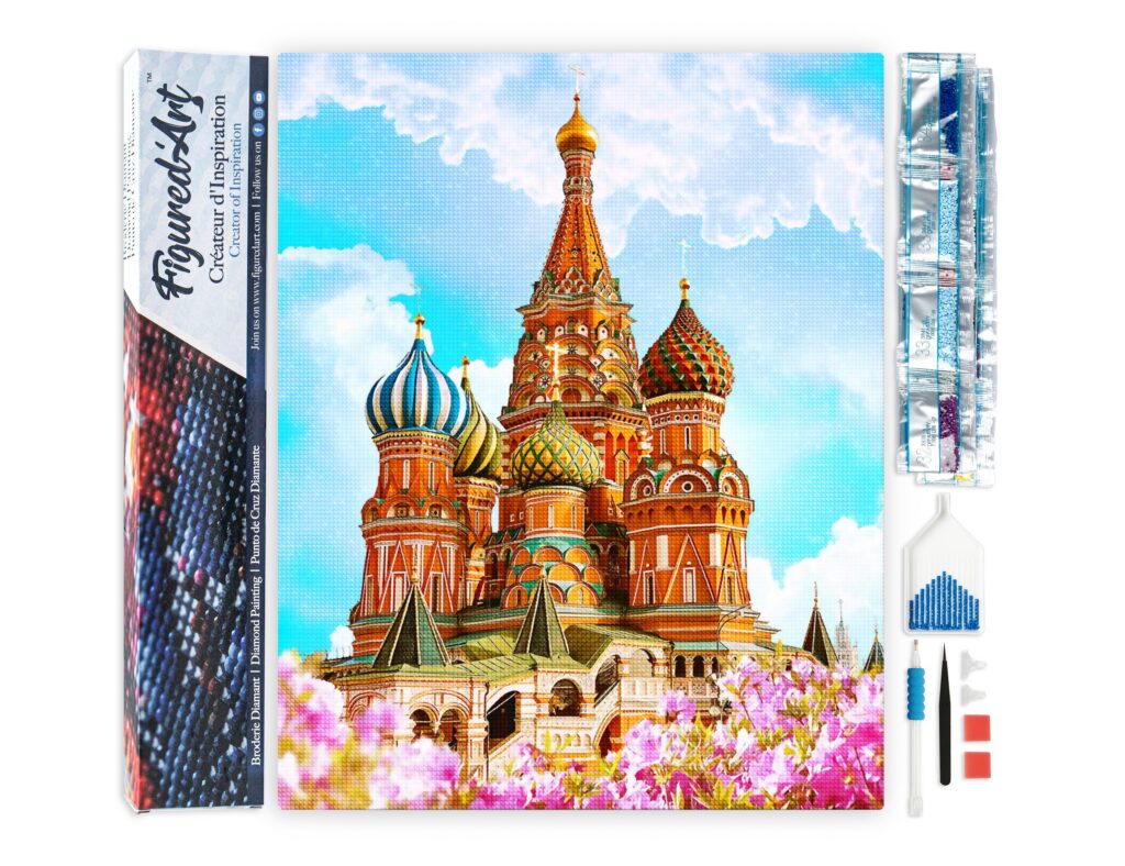 Broderie Diamant - Cathédrale St Basil