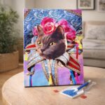 Broderie Diamant - Chat Mardigras