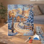 Broderie Diamant - Chemin vers la Chapelle