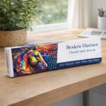 Broderie Diamant - Cheval Coloré Abstrait