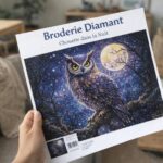 Broderie Diamant - Chouette dans la Nuit