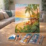 Broderie Diamant - Club de surf