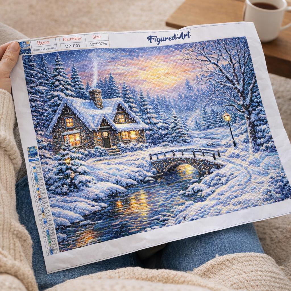 Cottage hiver rivière