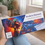 Broderie Diamant - Dame africaine lumineuse