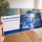 Broderie Diamant - Dauphins et Rivière enchantée