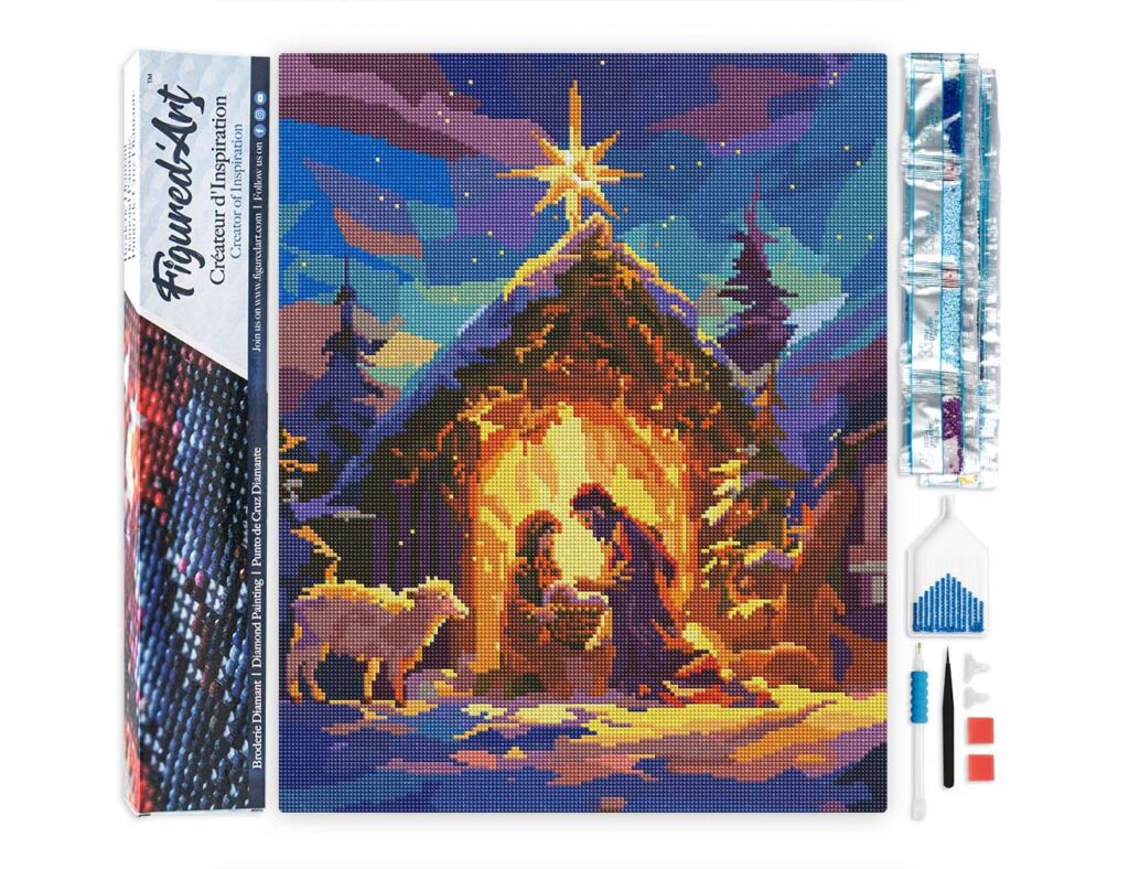Broderie Diamant - Douce Nuit