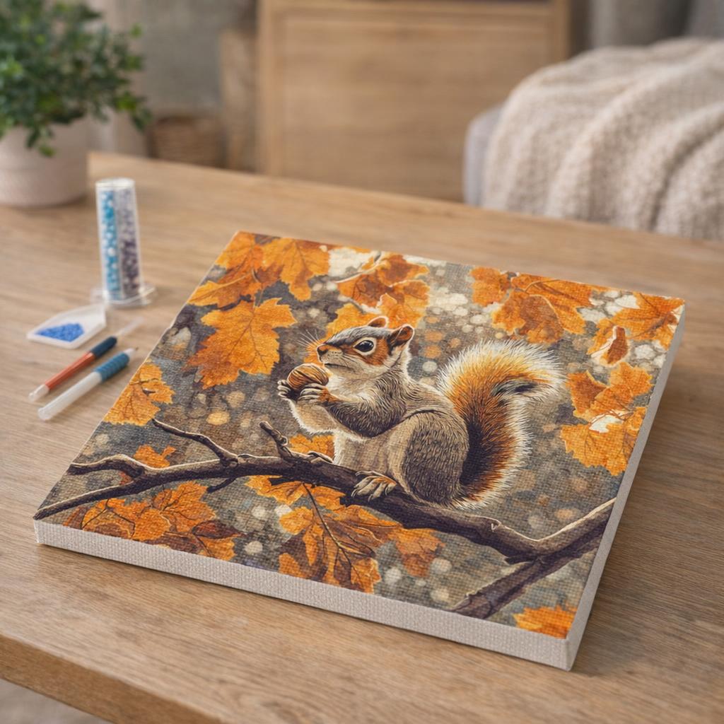 Broderie Diamant - Ecume à la Plage