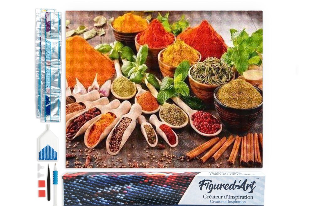 Broderie Diamant - Epices