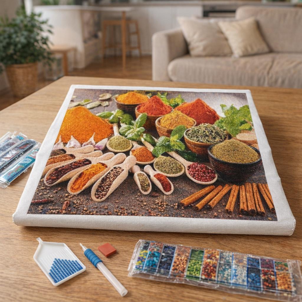 Broderie Diamant - Fée et papillons