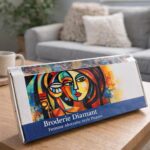 Broderie Diamant - Femme abstraite style Picasso