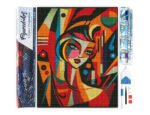 Broderie Diamant - Femme abstraite style Picasso