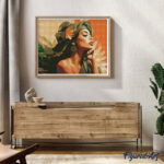 Broderie Diamant - Femme au turban africain