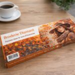 Broderie Diamant - Femme dans le vent d'Automne