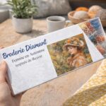 Broderie Diamant - Femme en Automne inspirée de Renoir