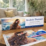 Broderie Diamant - Femme et océan