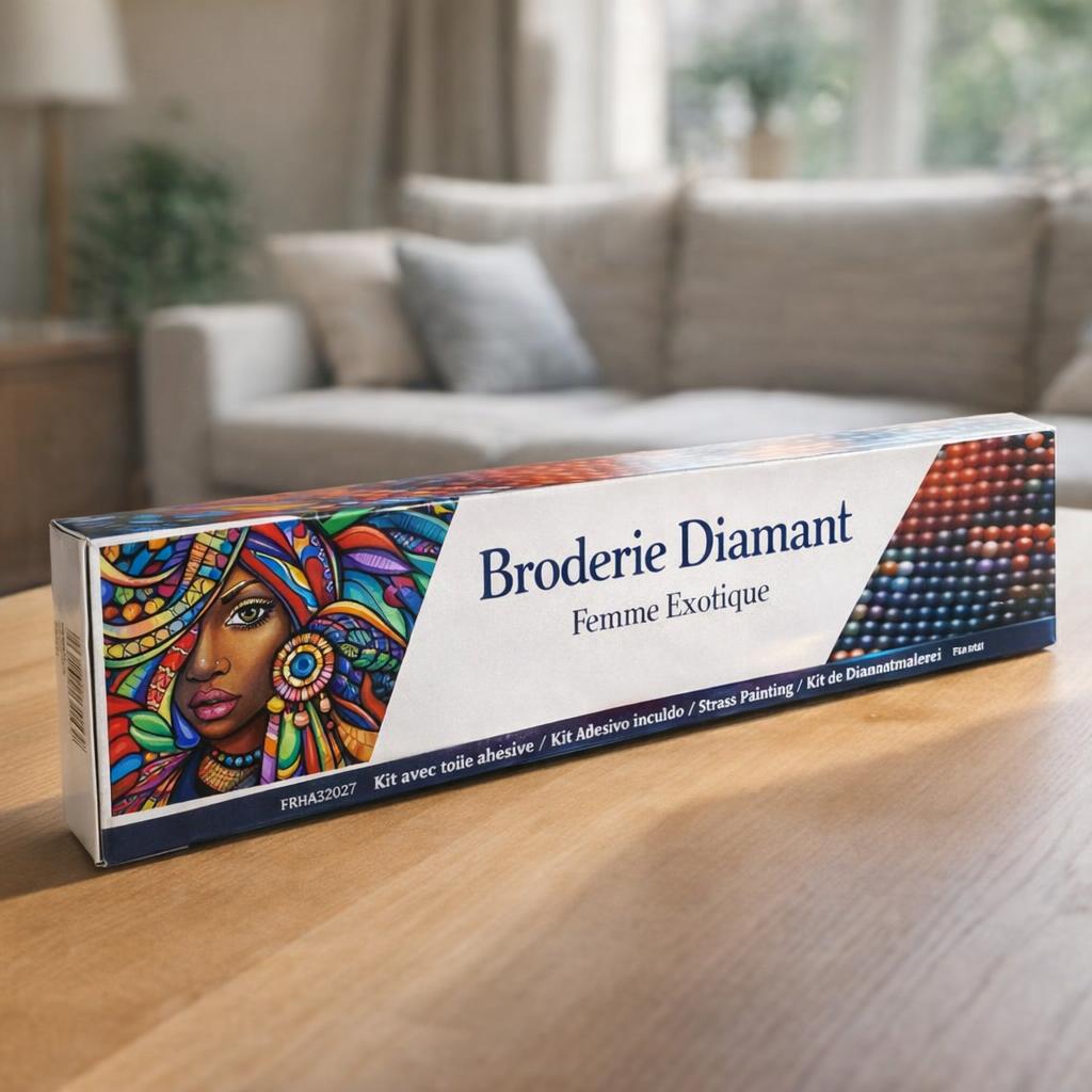 Broderie Diamant - Femme Exotique