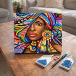 Broderie Diamant - Femme Exotique