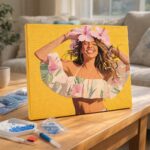 Broderie Diamant - Fille joyeuse