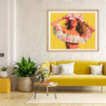 Broderie Diamant - Fille joyeuse