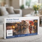 Broderie Diamant - Geisha dans une Rue Vintage