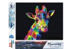 Broderie Diamant - Girafe Pop Art